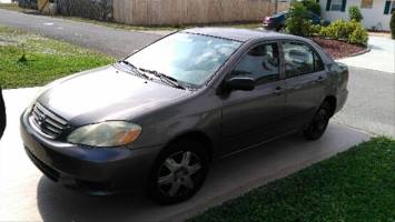2003 Toyota Corolla Stuart FL 2003 Toyota Corolla Stuart FL
